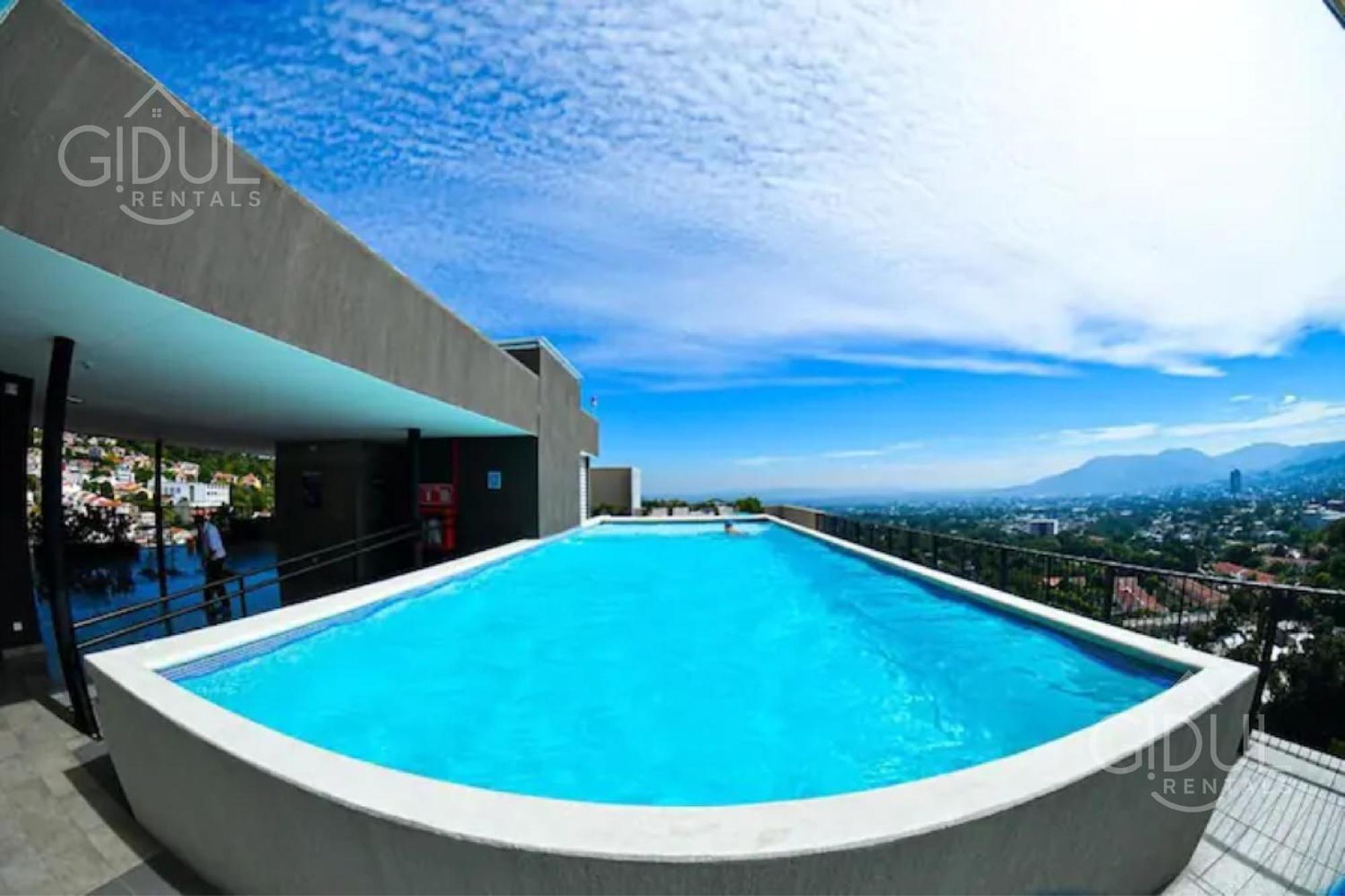 Infinity Pool Apartment San Salvador Esterno foto